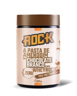 Pasta de Amendoim com Chocolate Branco (1kg) – Rock Peanut